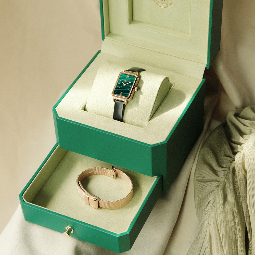 롤라로즈 Ms Lola 말라카이트 텍스처드 여자친구생일선물 세트 LR2136TZ