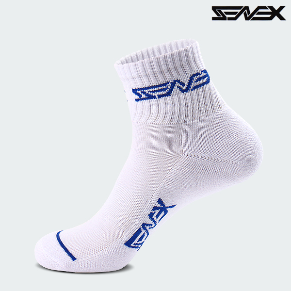 세넥스 테니스 양말 라이트 쿠션 라인 중목 남성용 테니스복 동호회 클럽 대용량 72세트 - 상세 이미지 4