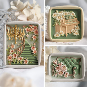 실링왁스 인장 스탬프 헤드 엔틱 테마 엔틱 계단 실사용 후기 | 효과 있을까? - 상품 이미지 3