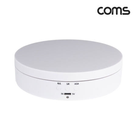 라이트컴 Coms 원형 회전 스탠드 진열대 진열판 전시 테이블 거울 미러 반사 배경지 14cm (BD789)