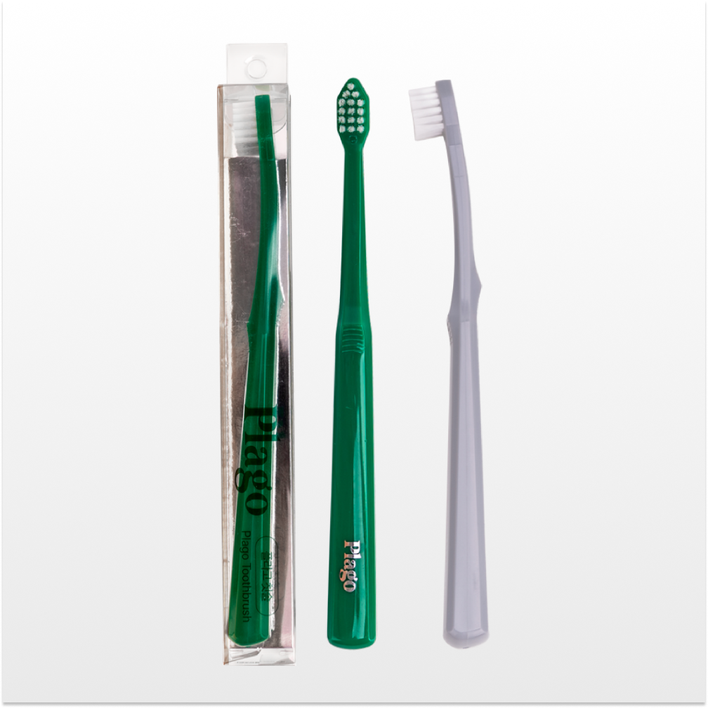 플라고 칫솔 2종 강아지 고양이 치석제거 1개입