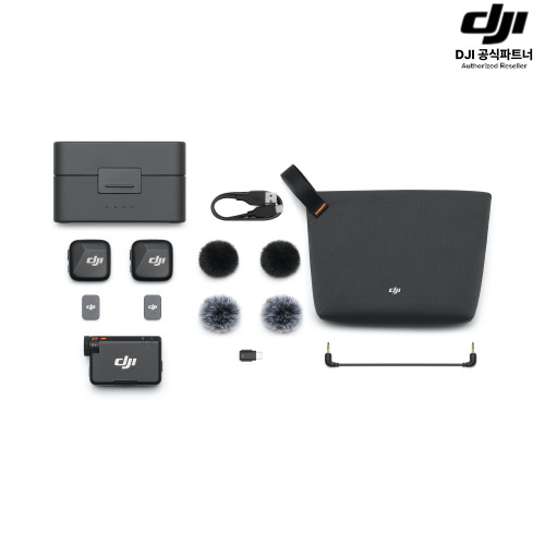 DJI Mic Mini (2 TX + 1 RX + 충전 케이스)