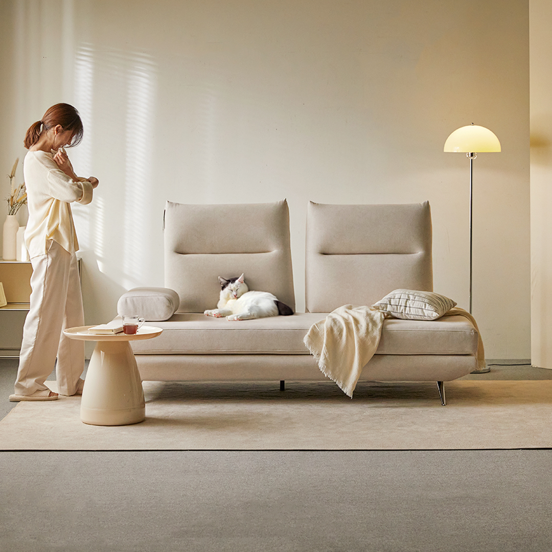 아크 듀오 3인용 모듈 소파 이지클린 갤럭시 패브릭 소파베드