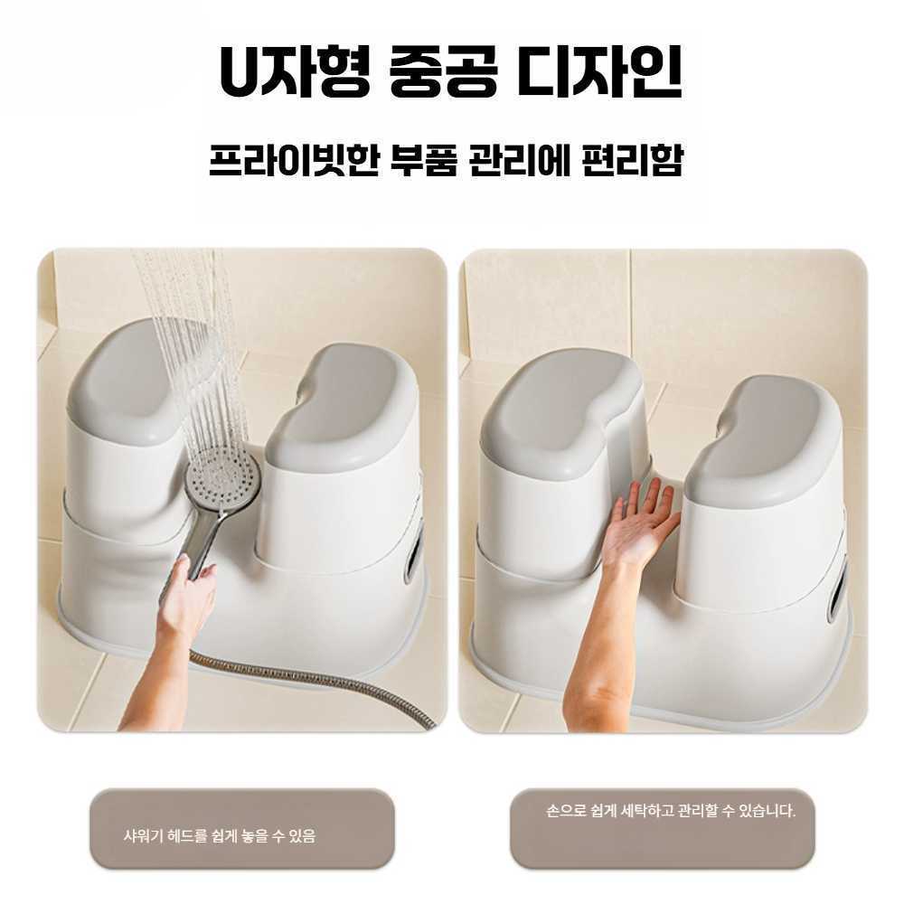 목욕탕의자 일본식 미끄럼 방지 성인용 샤워 의자 - 상세 이미지 3
