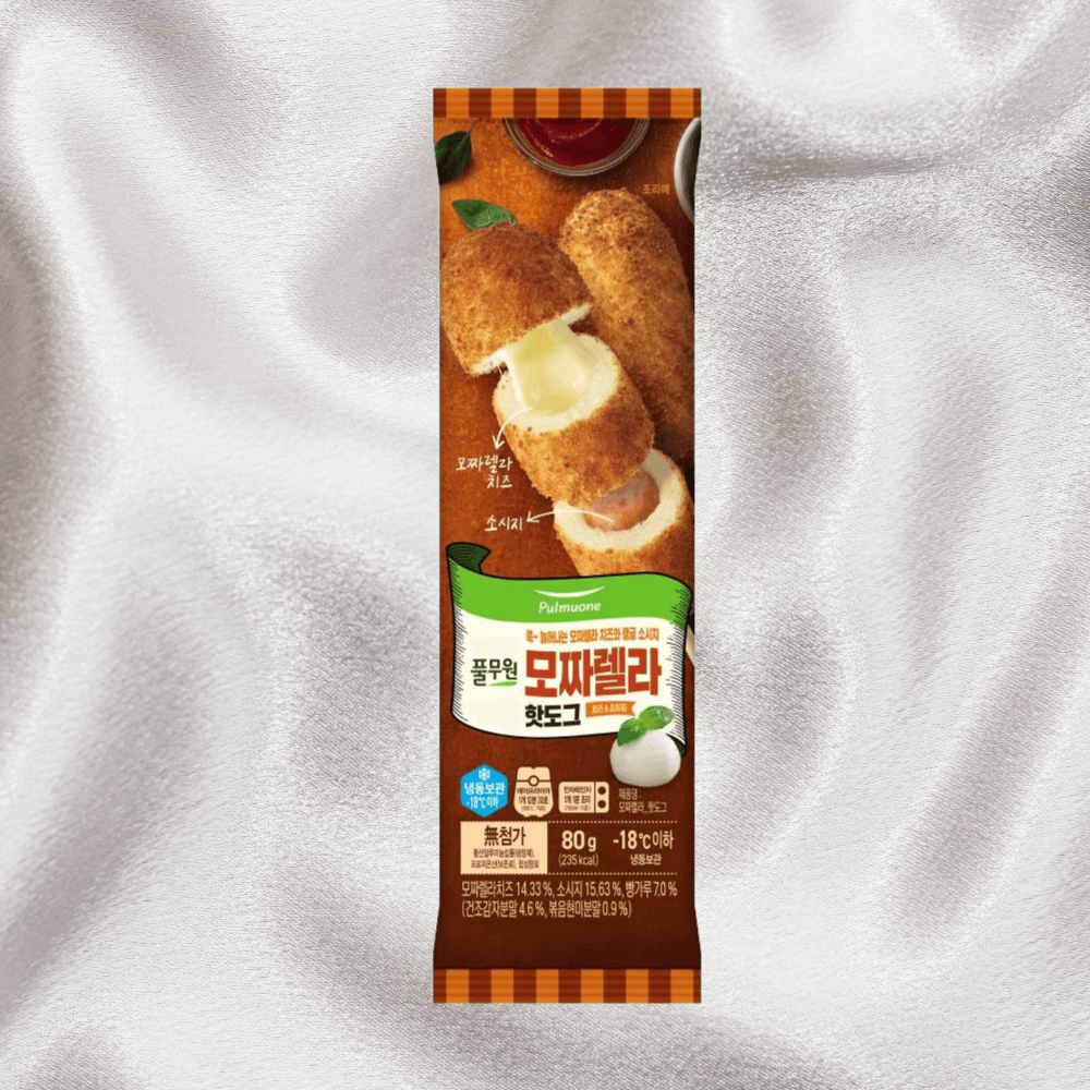 풀무원 모짜렐라핫도그 치즈핫도그 80g 20개 : 오더퀄리티
