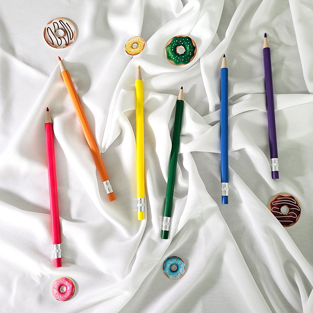 프라이밍 눌러쓰는 슬림 색연필 (색연필 + 리필심 + 전용심깎이)