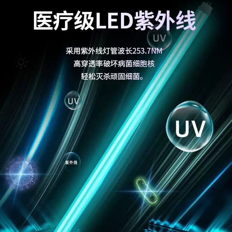미니식기건조기 살균기 가정용 칼 UV 소독기 소형 젓가락 자외선 소독 건조대 컵 - 상세 이미지 5