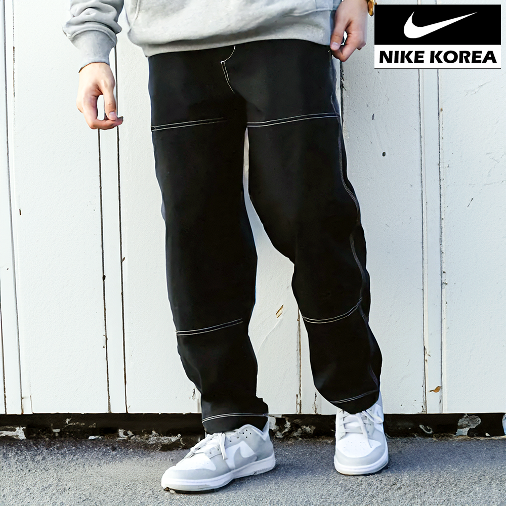 나이키 남자 면바지 와이드 라이프워크바지 치노팬츠 FB8429블랙, 32