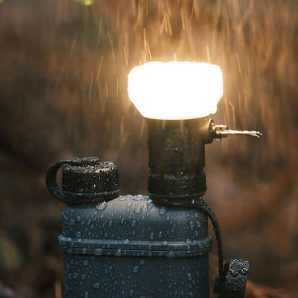 네스트아웃 램프 캠핑 LED 랜턴 보조배터리 전용 경량 조명 방수