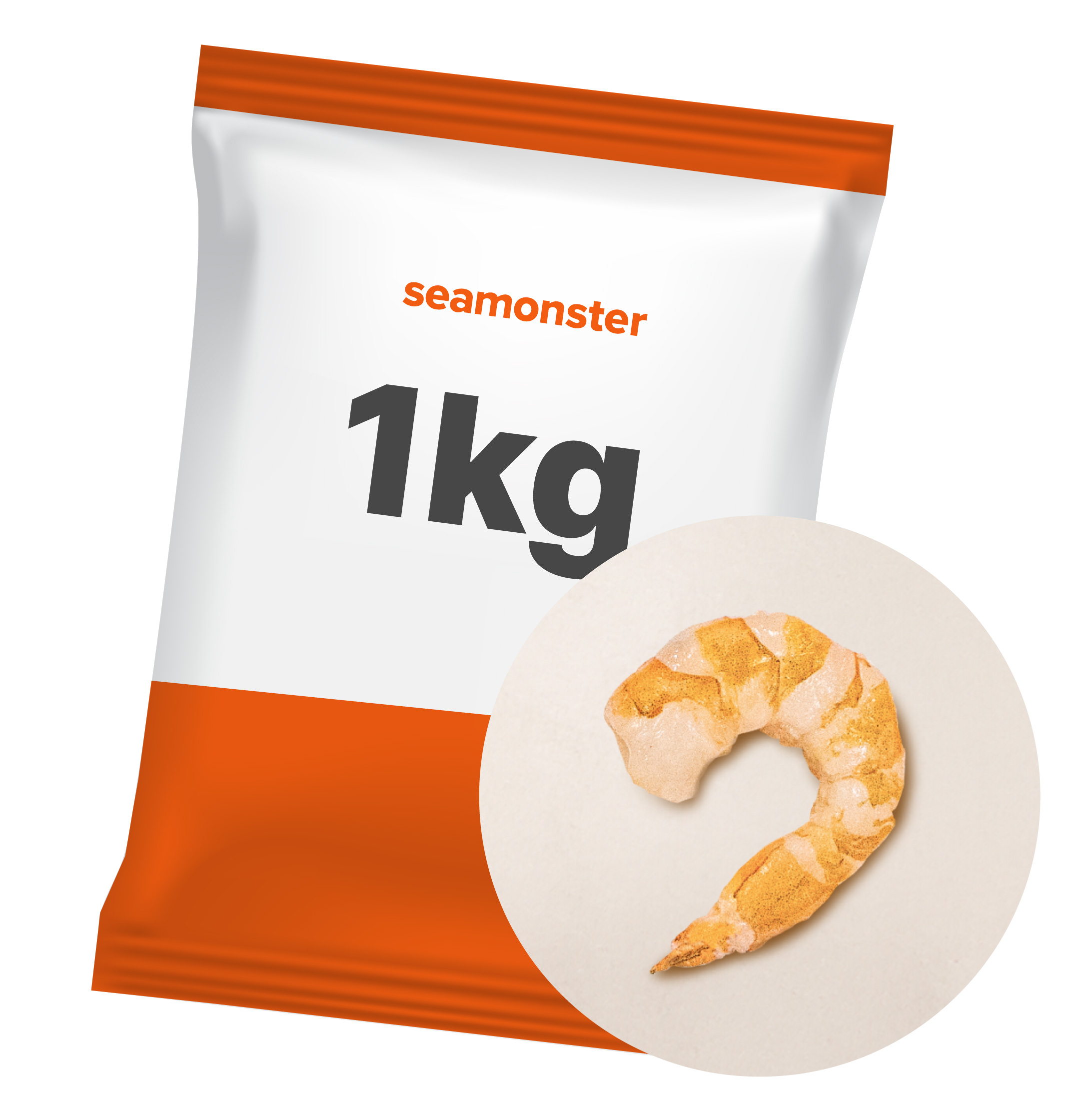 씨몬스터 국내산 손질 무인산염 새우살 냉동 새우 이유식 1kg, 1개 이미지 1