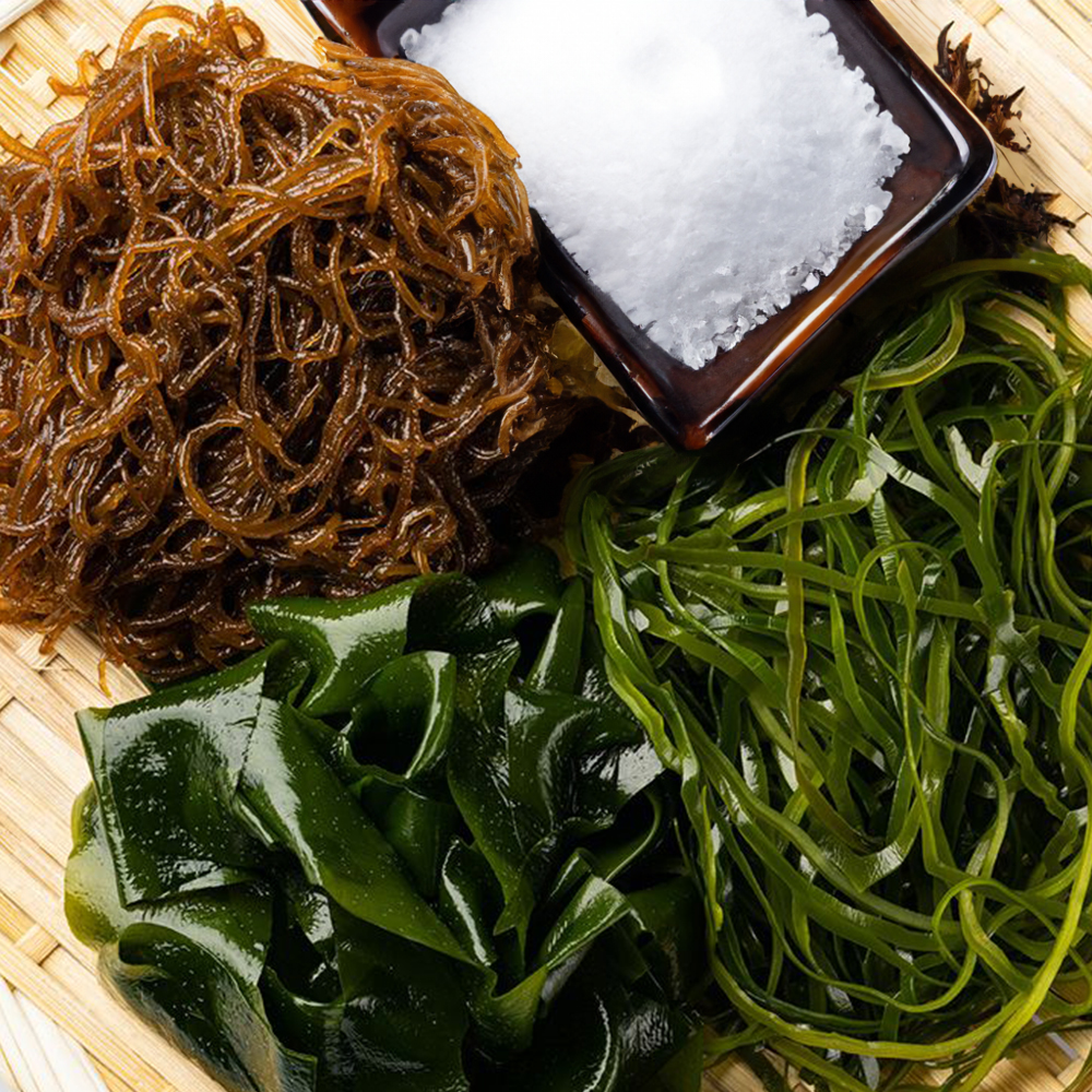 완도 염장 꼬시래기 미역줄기 쌈 다시마 5KG 10KG 염장해조류