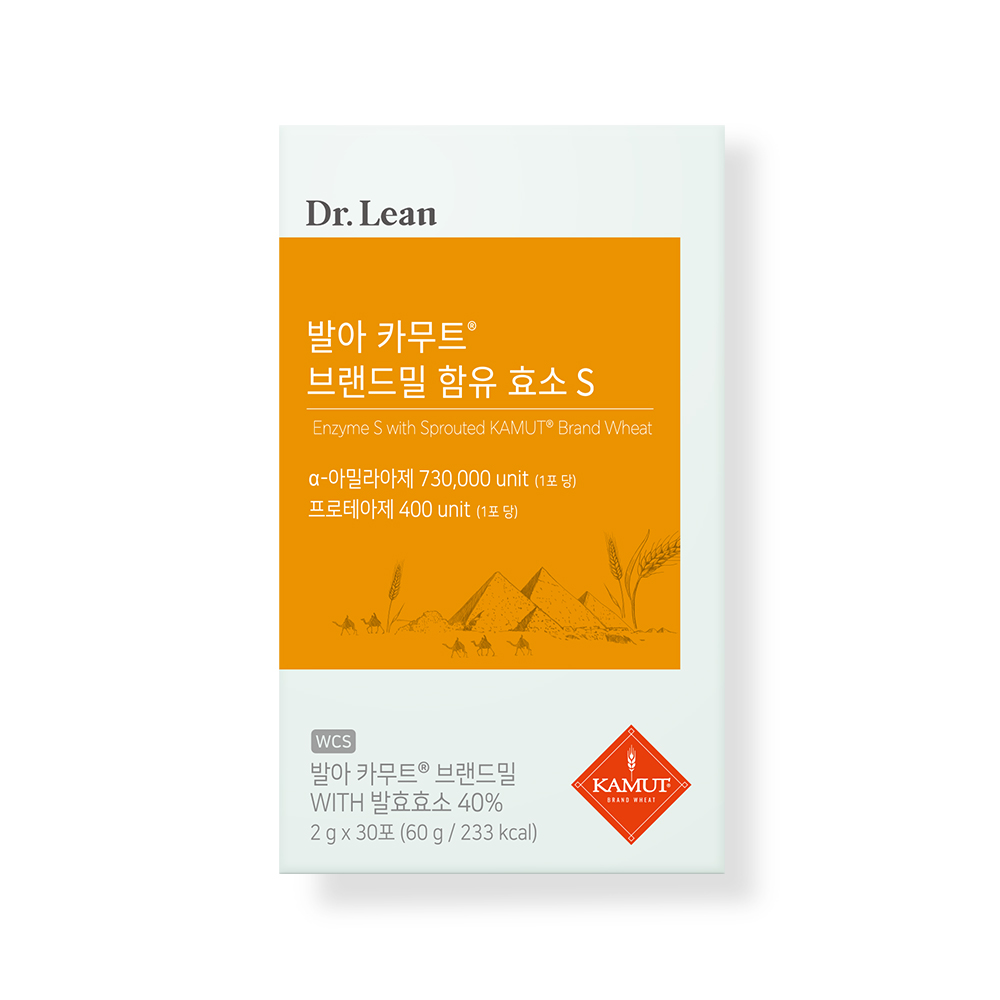 [3개월] 닥터린 발아 카무트 브랜드밀 함유 효소 S 30포, 3개 - 상세 이미지 3