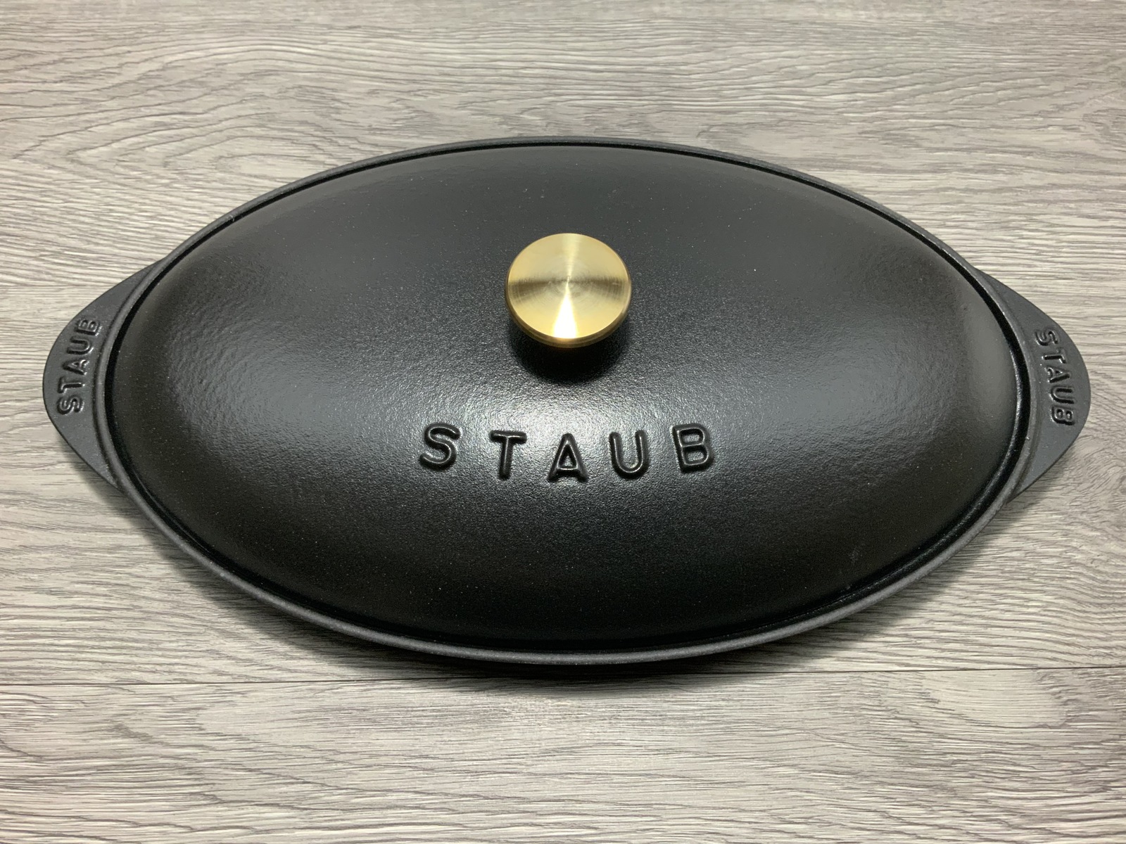 스타우브 staub 생선 구이 플레이트 인덕션 가능 31cm 40509-400 블랙 - 상세 이미지 3
