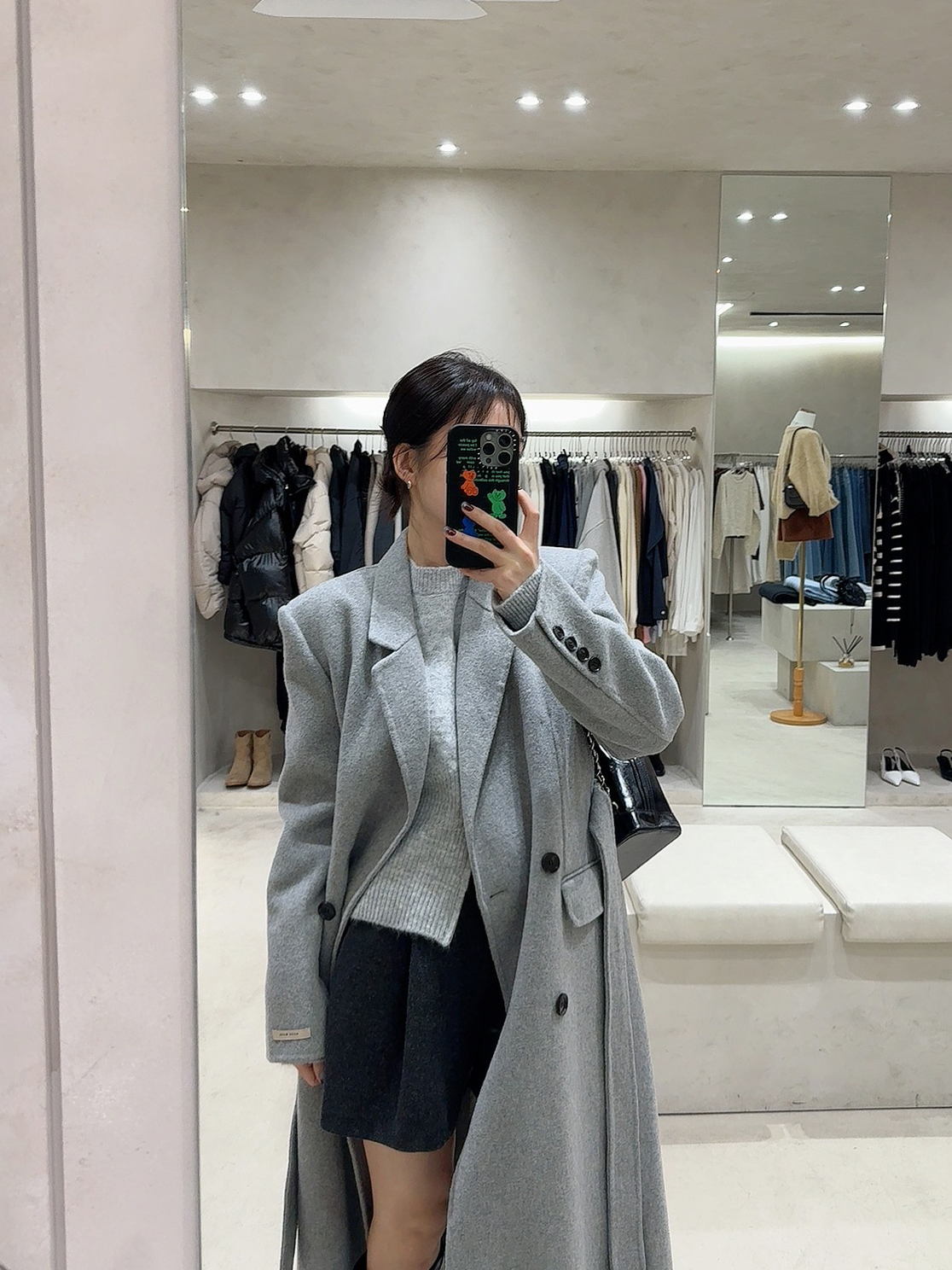 [무료배송] 모던 롱 더블버튼 핸드메이드 코트 / 2colors 상세 이미지 10