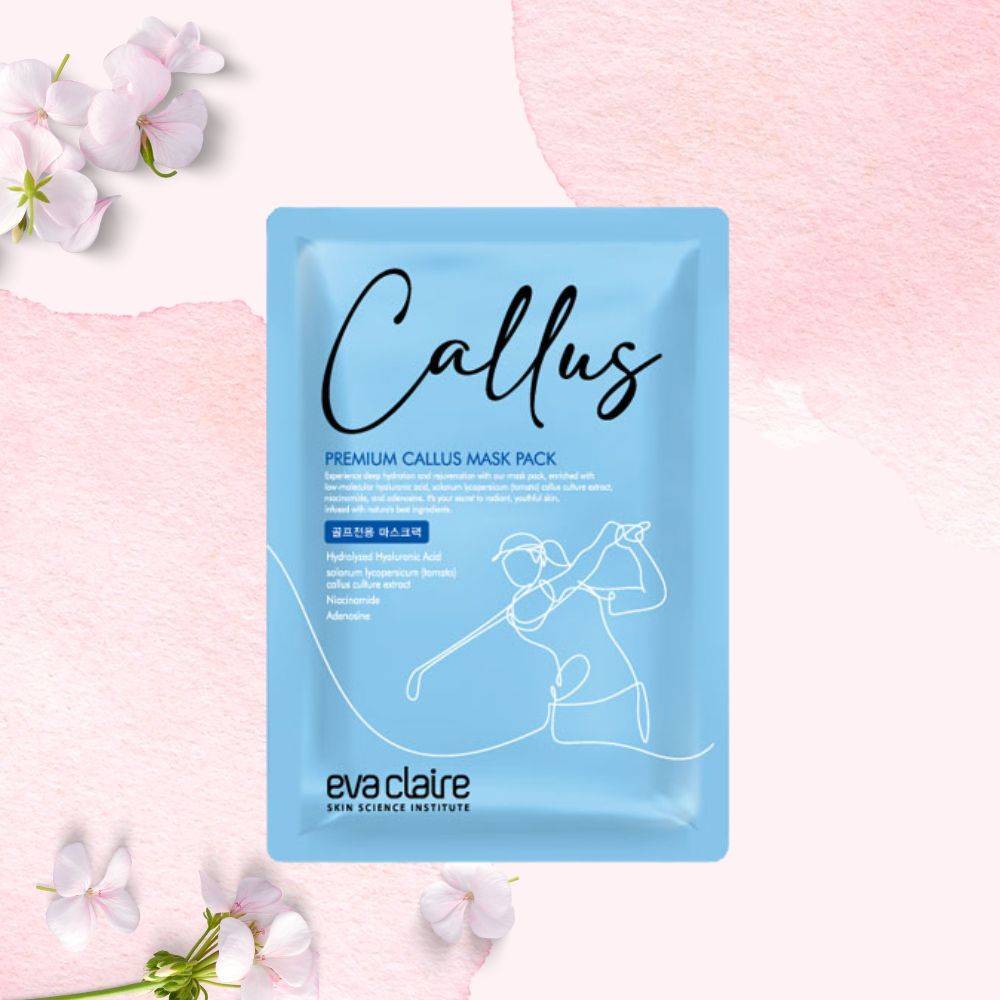 에바끌레르 홈케어 미백 주름 이중기능성화장품 캘러스 줄기세포 마스크팩 25ml (10팩) - 상세 이미지 3