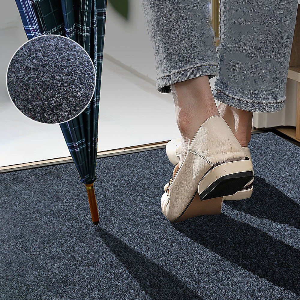 벨벳 레인 매트 테두리형 2장(65cmx90cm) 업소용 발매트 현관 발판 바닥용 제품 이미지