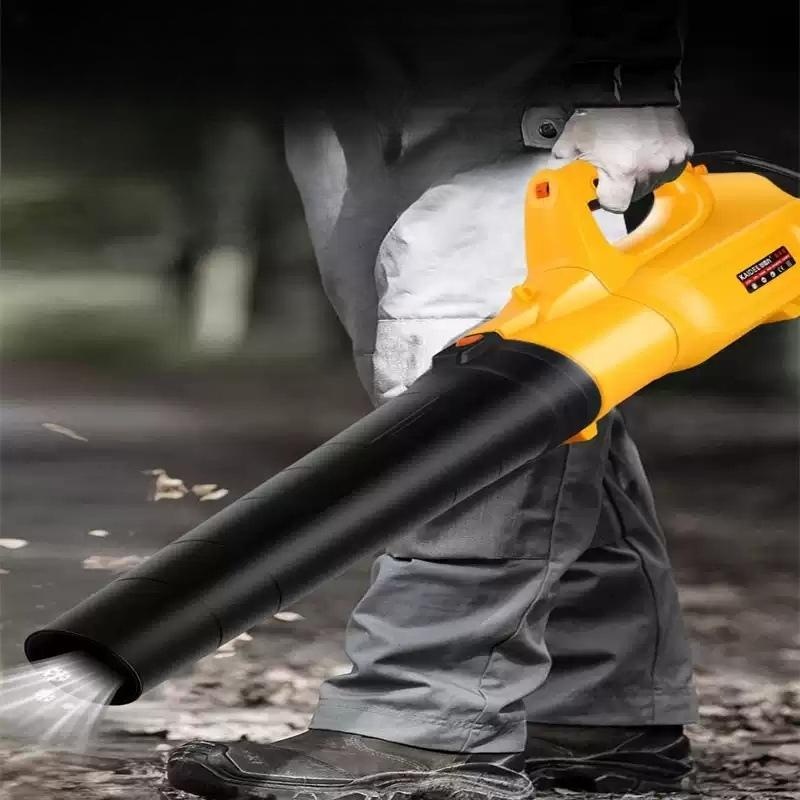 유선송풍기 고출력 낙엽 제설 세차 전기 브로워 청소기 220v 4200W 15m 전원선 - 상품 이미지