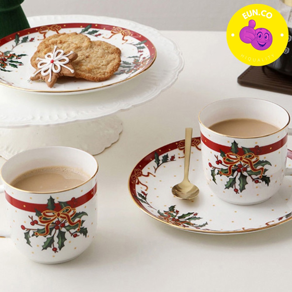 크리스마스 컵 파티용 머그컵 레드 머그잔 - 상품 이미지