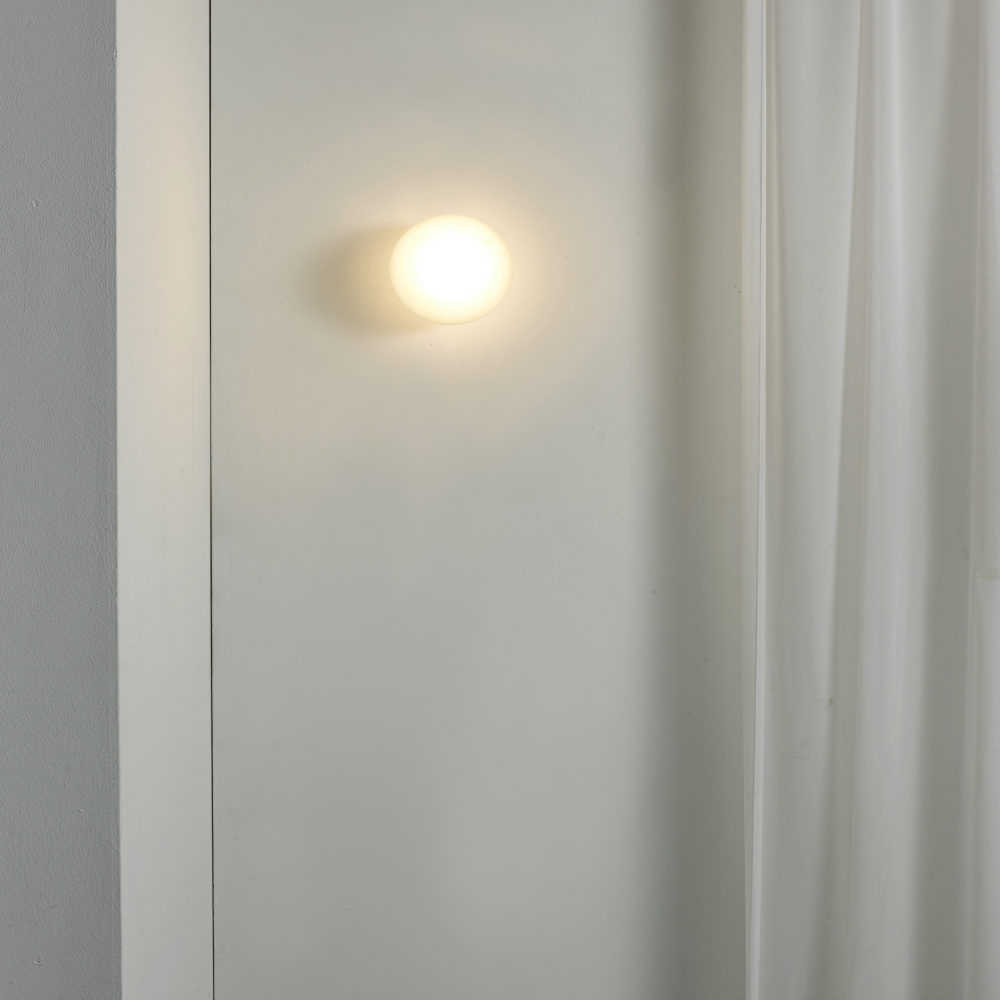 원형벽등 국산 LED 거실 안방 베란다 유리 포인트 벽등 벽부등 화이트 - 상세 이미지 5