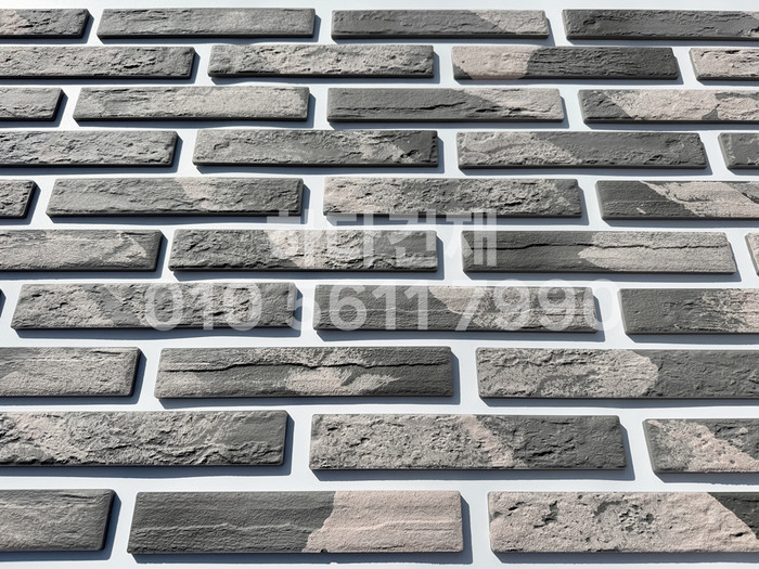 세라믹 고벽돌타일 300x50x9.2T 빈티지그레이 / 하다건재 세라믹타일