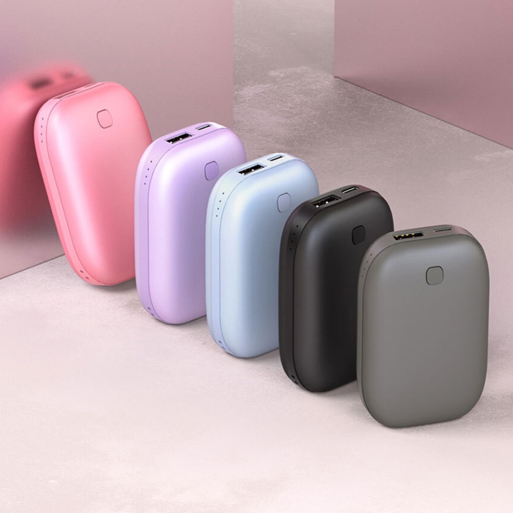 휴대용 충전식 손난로 보조배터리 전기 핫팩 5000mAh