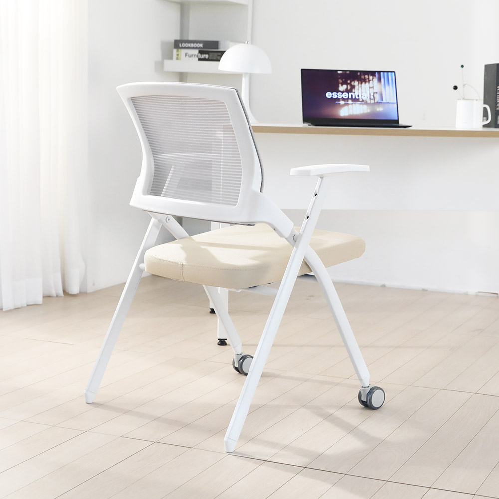 린백토리 포커스 LTY100S 학생 바퀴없는 허리 편한 공부 책상 사무실 회의실 접이식 메쉬 의자