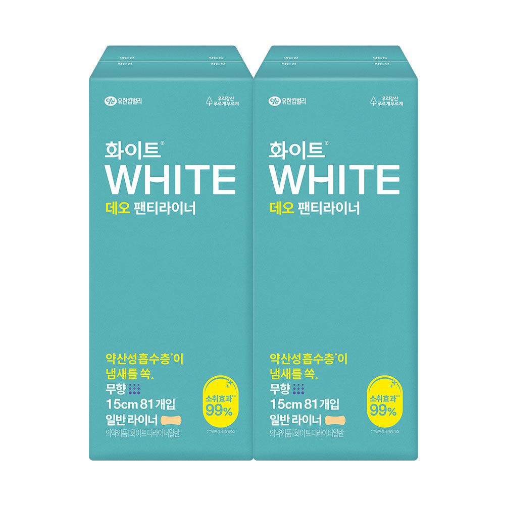 화이트 데오라이너 일반 81PX2팩 - 상품 이미지