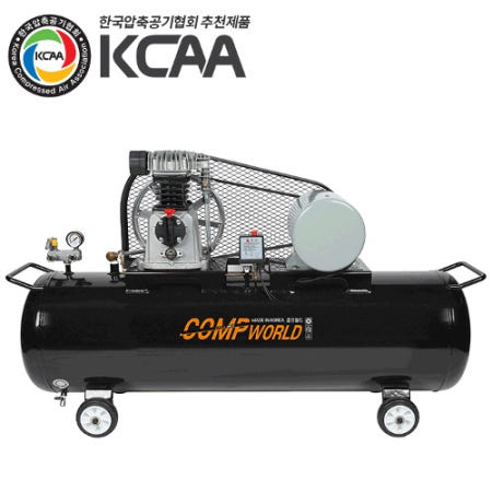 콤프월드 CWF-MK113-170 산업용 콤프레샤 2250W 탱크용량 170리터 전기사양 삼상380V