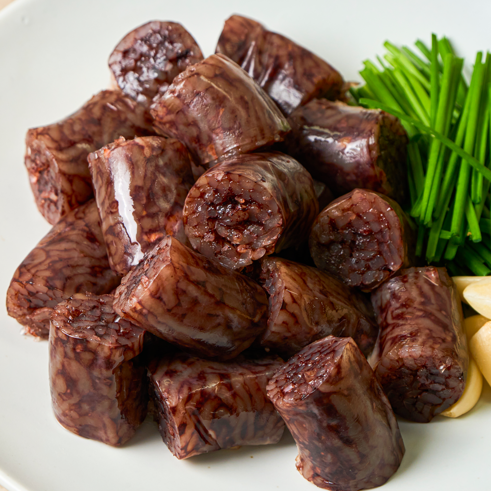 [우맛순] 우리맛 찰순대 천연돈장 1kg 4인분 냉장