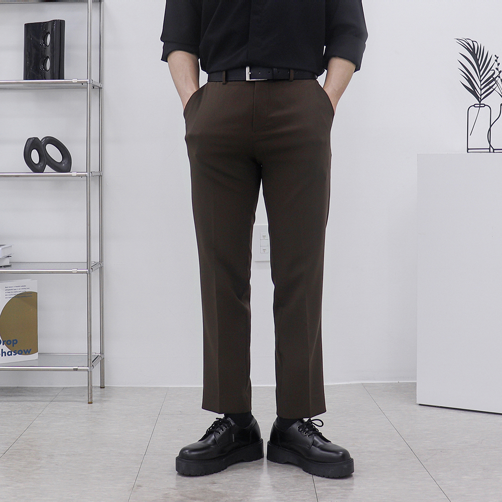 남자밴딩슬랙스 남자백바지 신사바지 - 상세 이미지 4