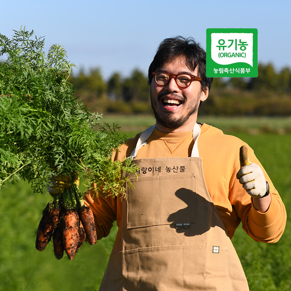 제주 유기농 구좌당근 원물 햇수확 친환경 무농약 무비료 5kg 3kg 10kg - 상세 이미지 3