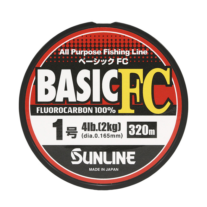 선라인 베이직 FC (23) 플로로 카본 범용 라인 320m 쇼크리더 목줄 후로로 원줄 - 상세 이미지 2