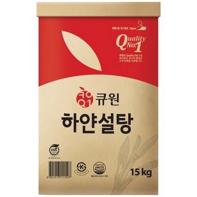 하얀설탕 15kg 대용량 흰설탕 업소용 포대 - 상품 이미지