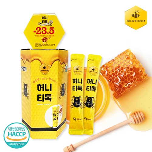 [허니비푸드] 대동농원 허니비푸드 허니티톡 야생화 스틱 1+1(10g x 40포)_국내산 벌꿀 : 신세계백화점