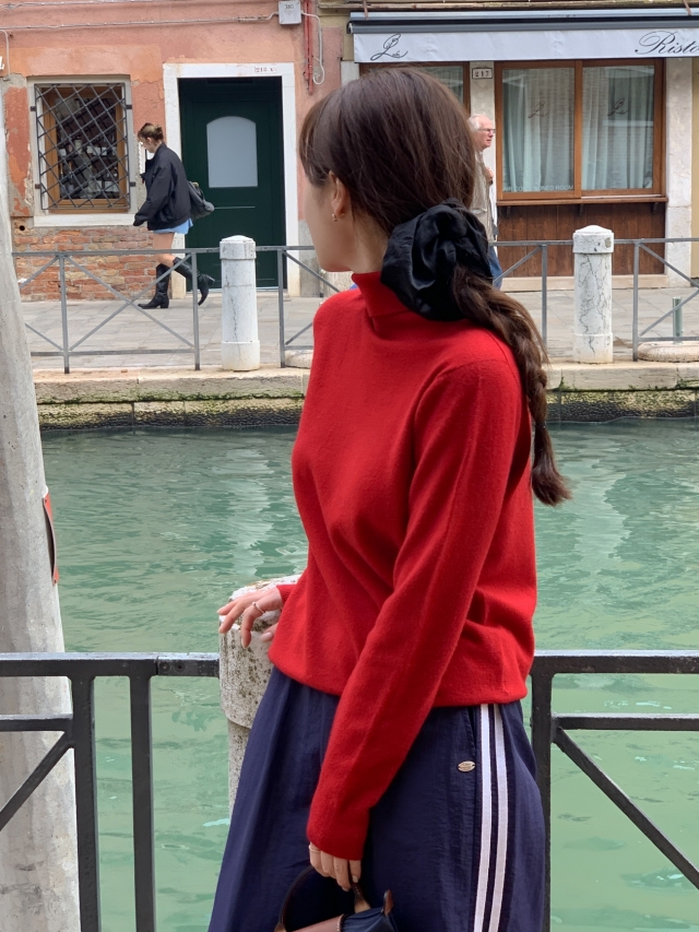 🌸봄 💕URBANE MADE💕 블루밍 와이드 기모 트랙 팬츠 (당일 3c) /여행룩 상세 이미지 190