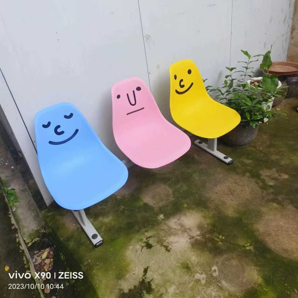 야외 버스정류장 의자 철제 야구장 광장 테라스 벤치 - 상세 이미지 4