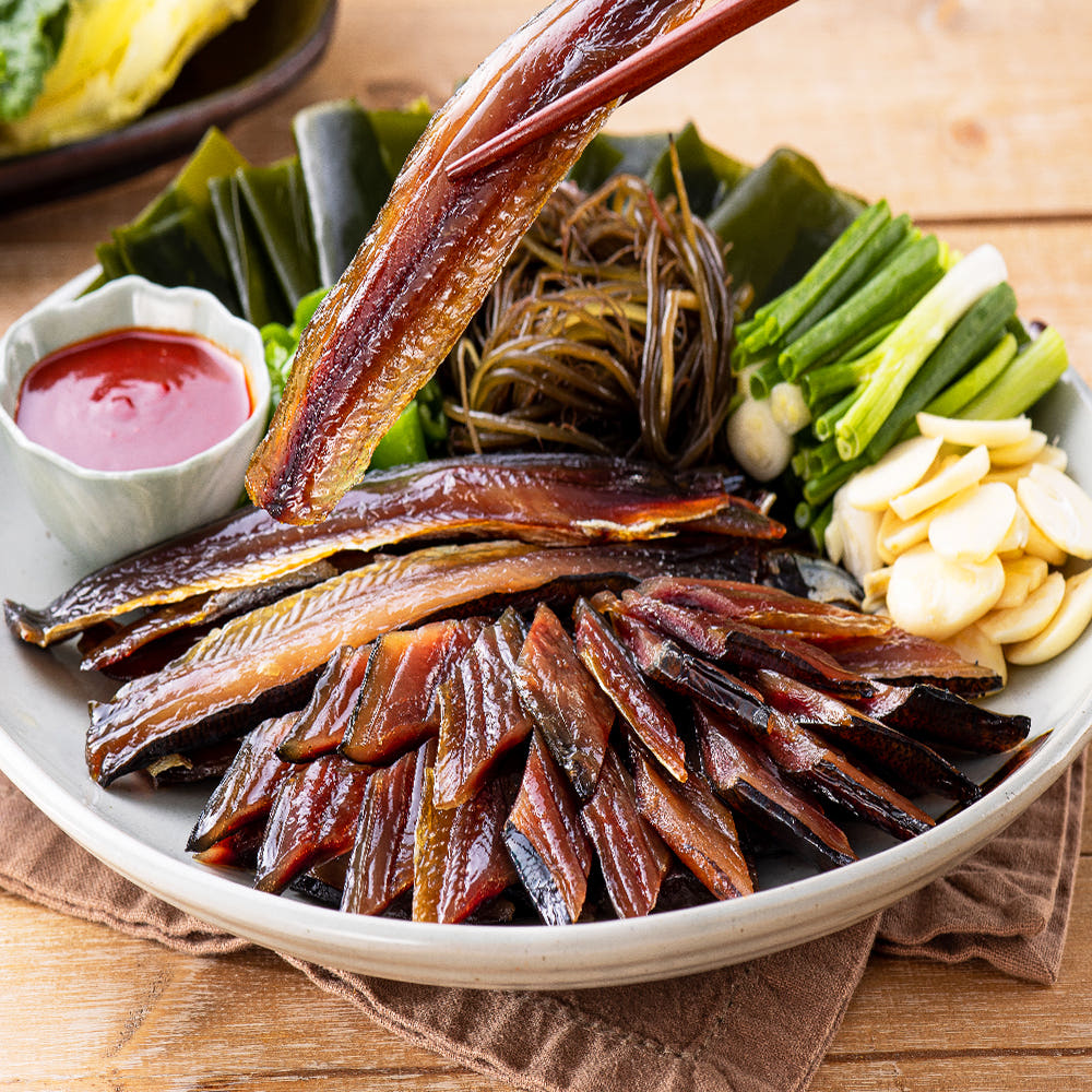 과메기 야채 구성