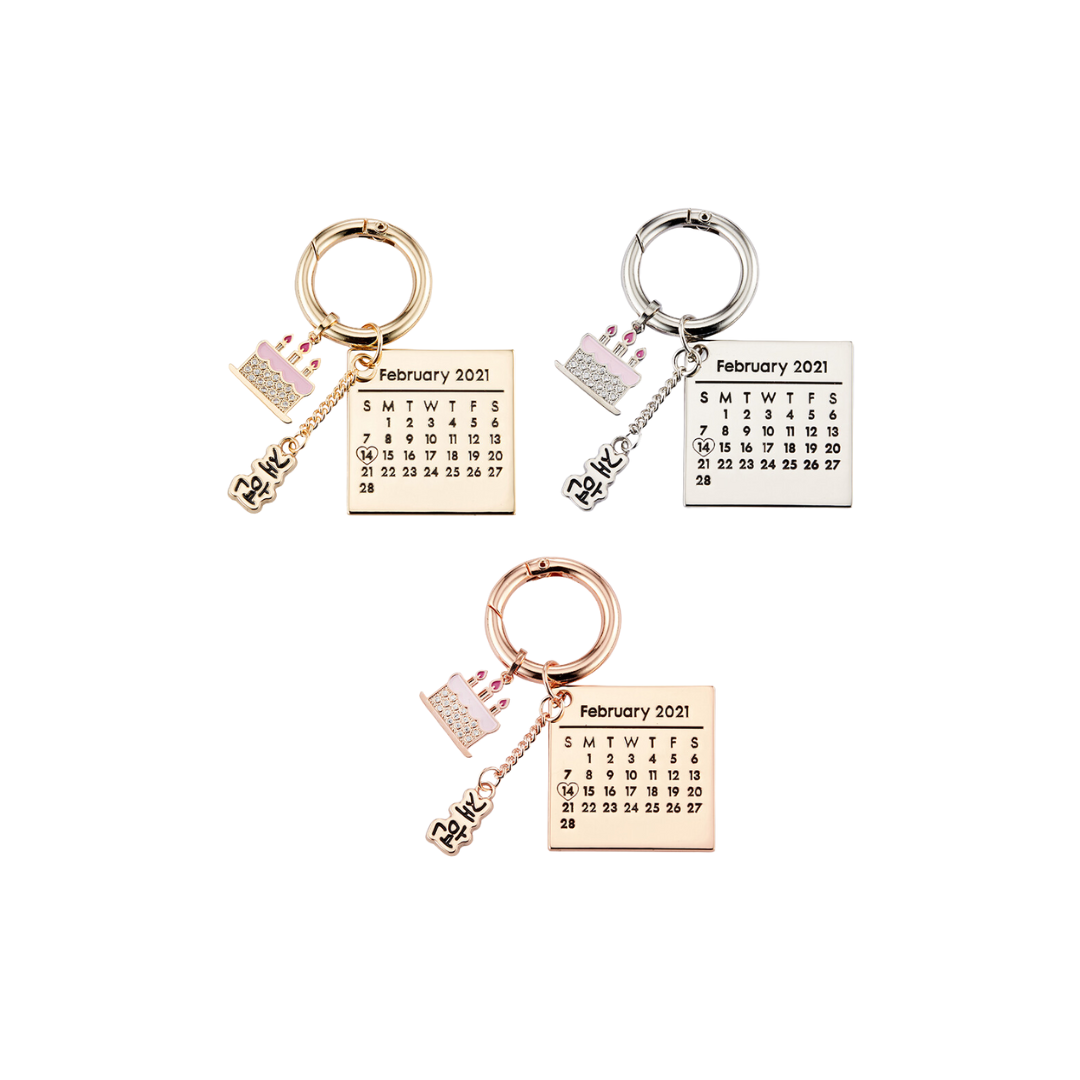 NCT BIRTHDAY KEYRING 엔시티 생일 기념 키링 재현 - 상품 이미지