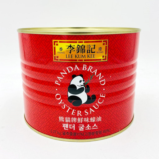 이금기 팬더 굴소스 2.27kg 대용량 캔 업소용 - 상품 이미지