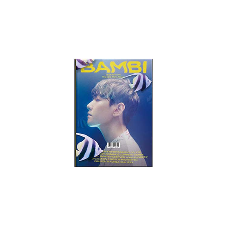 백현 밤비 앨범 포토북 EXO BAEK HYUN 엑소 BAMBI(옐로우) ver - 상품 이미지