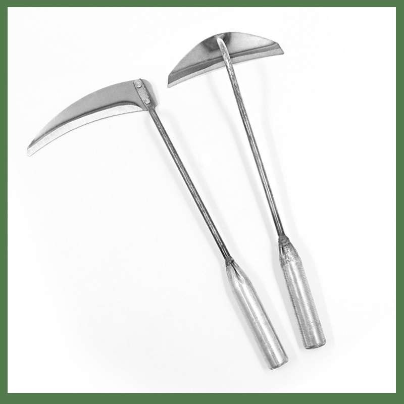 만능 스테인리스 호미 1+1+1 편한 손잡이 괭이 가정용 정원 잡초제거