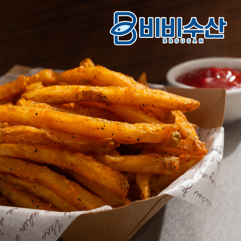 케이준 감자튀김 1kg+1kg