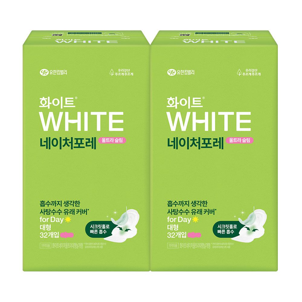 화이트 네이처포레 울날대 32PX2팩 - 상품 이미지