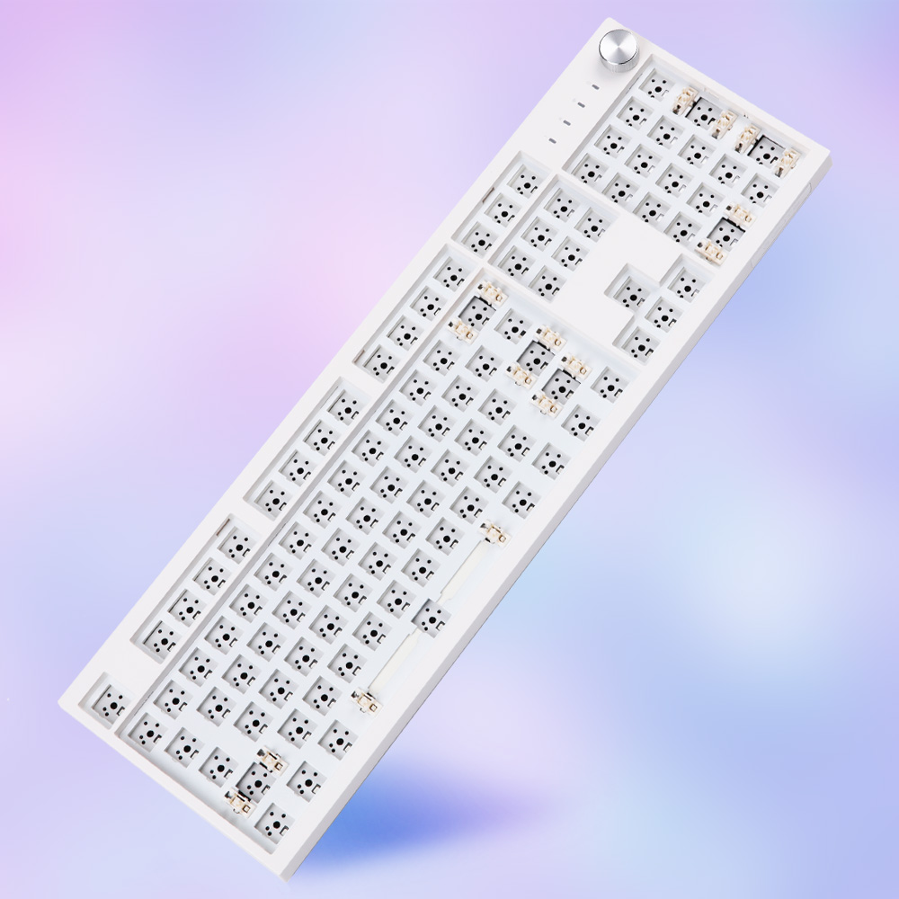 가츠 X504프로 베어본 아이 패드 폰 태블릿 유 무선 블루투스 커스텀 조약돌 윤활 키보드 - 상세 이미지 3