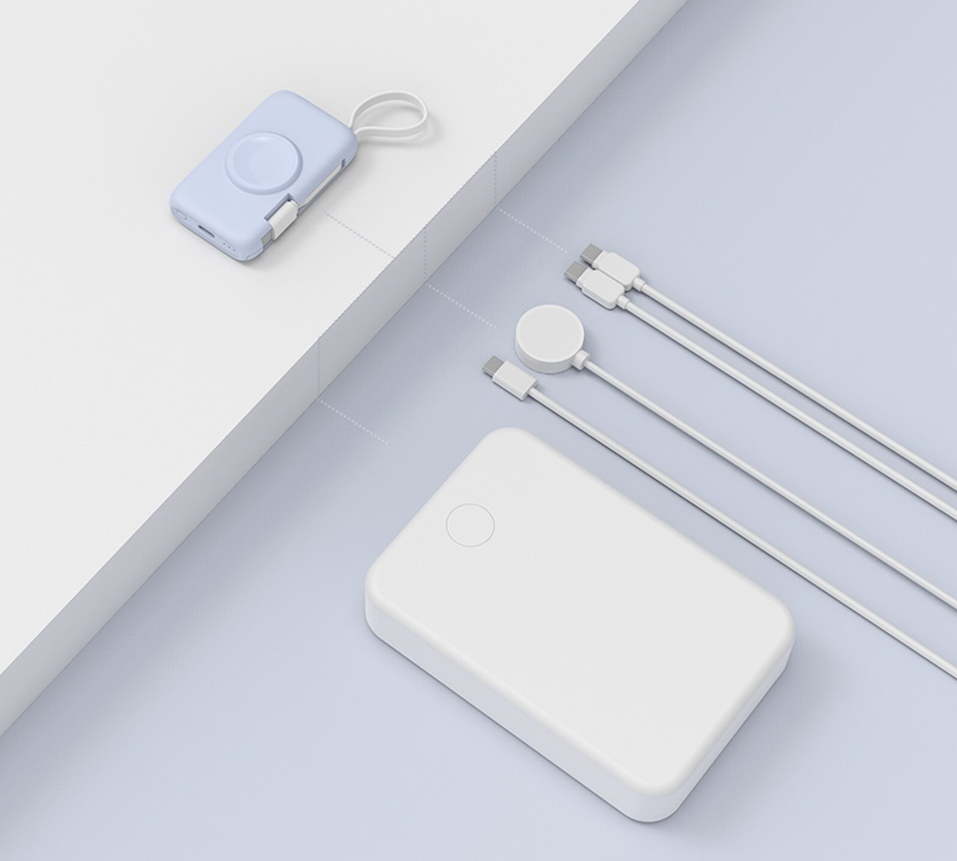 애플워치 갤럭시워치 보조배터리 미니 2000mAh - 상세 이미지 2