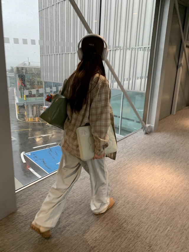 🌸봄 💕URBANE MADE💕 블루밍 와이드 기모 트랙 팬츠 (당일 3c) /여행룩 상세 이미지 49