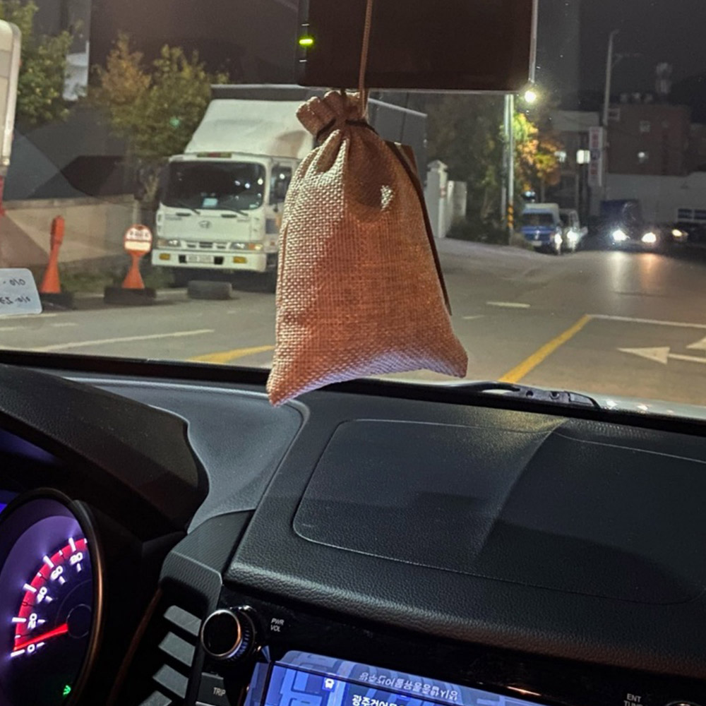 몸에 이로운 차량용 천연 한방 방향제 실내 탈취제 특대, 460g, 1개 이미지 6