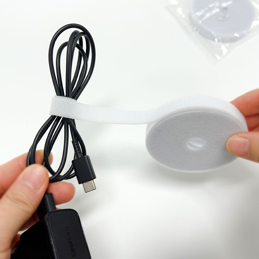 케이블 벨크로 선정리 찍찍이 테이블타이 선정리용품