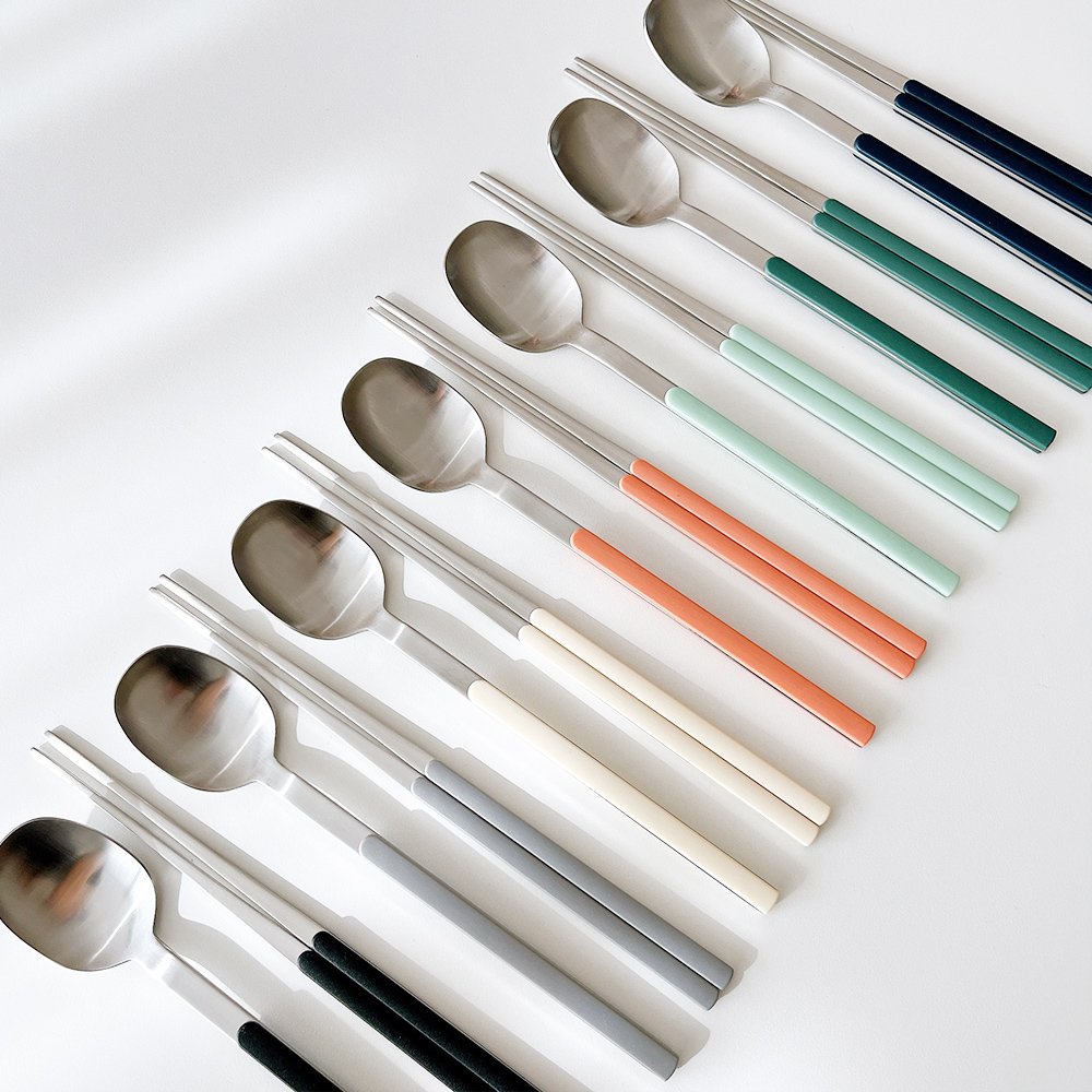 보겐 샤르망 수저세트 신혼부부 고급 한식 국산 숟가락 젓가락 세트 식기세척기 식세기 가능