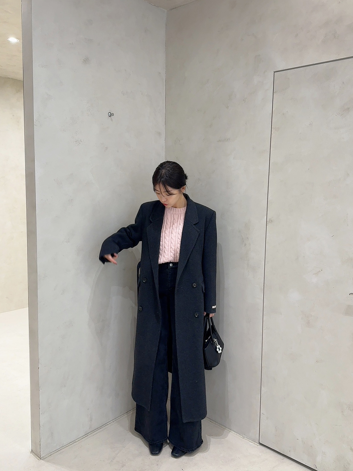 [무료배송] 모던 롱 더블버튼 핸드메이드 코트 / 2colors 상세 이미지 14